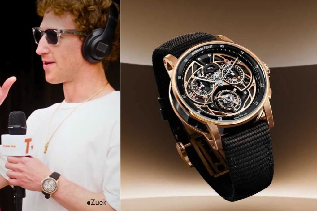 Mark Zuckerberg watches