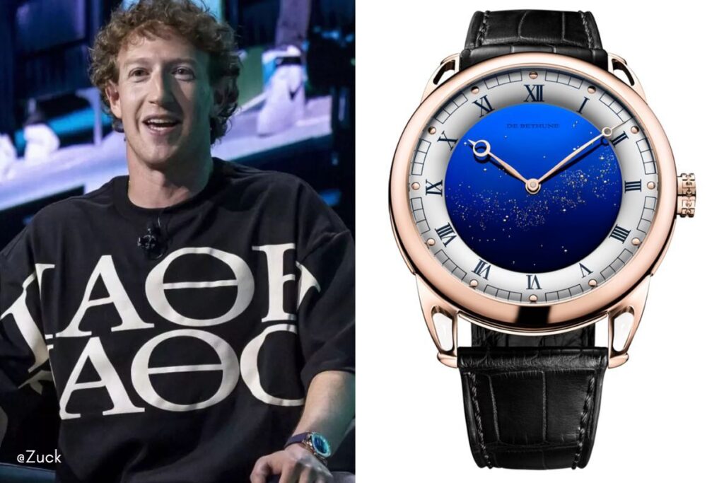 Mark Zuckerberg watches