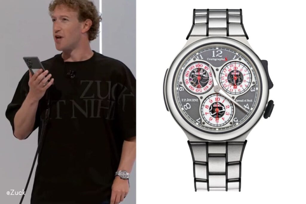 Mark Zuckerberg watches