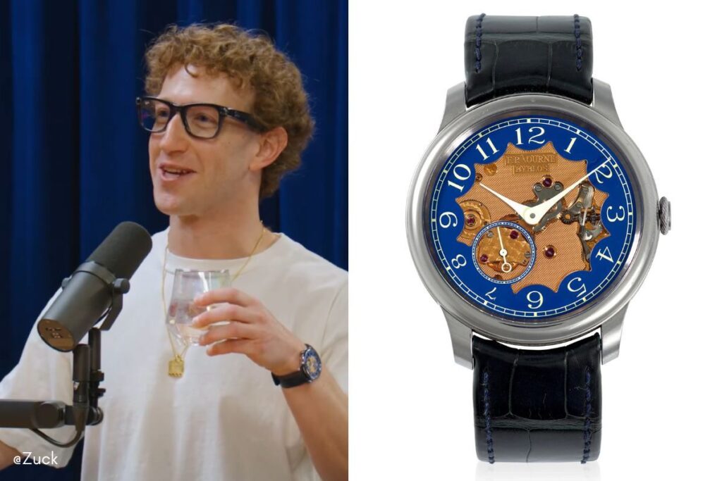 Mark Zuckerberg watches