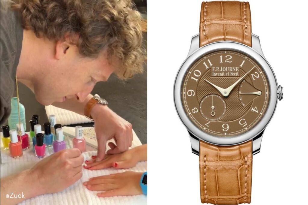 Mark Zuckerberg watches