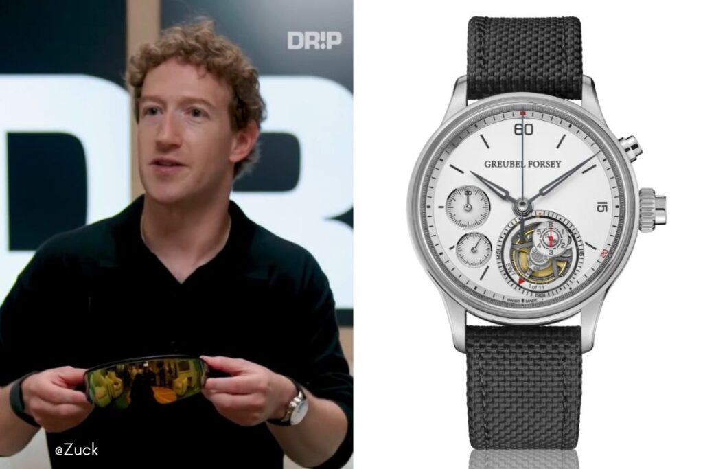 Mark Zuckerberg watches