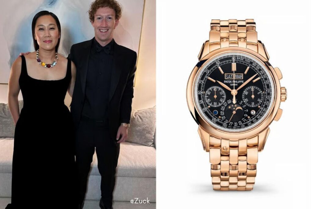 Mark Zuckerberg watches