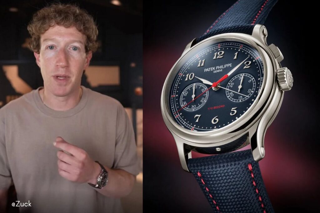 Mark Zuckerberg watches