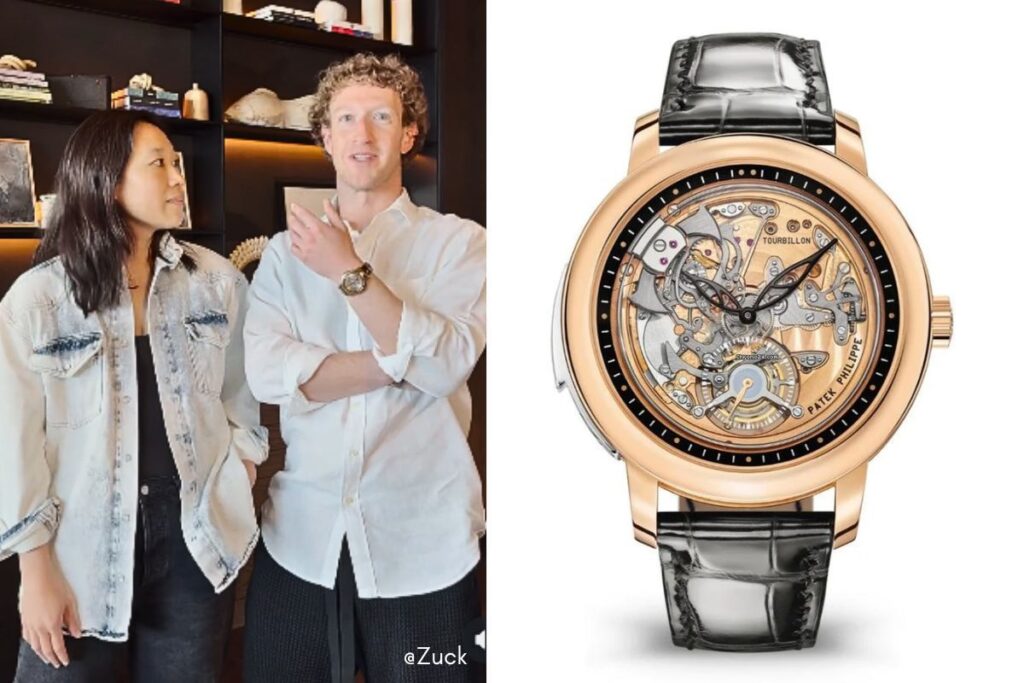 Mark Zuckerberg watches