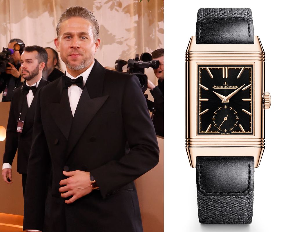 Golden Globes 2026 Charlie Hannam Jaeger-LeCoultre