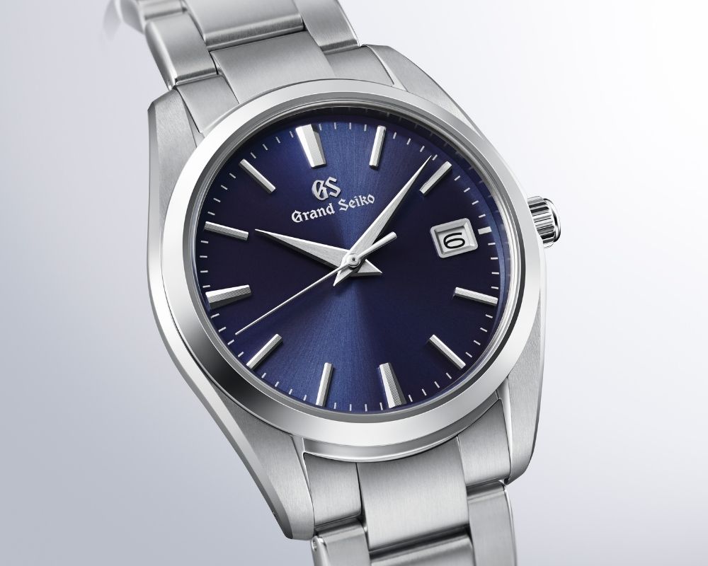 Grand Seiko SBGX265 37mm quartz μπλε καντράν