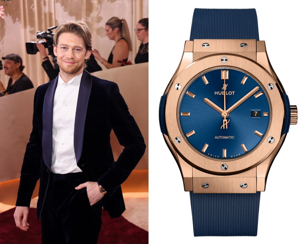 Golden Globes 2026 Joe Alwyn Hublot