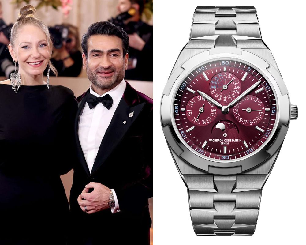 Golden Globes 2026 Kumail Nanjiani Vacheron Constantin