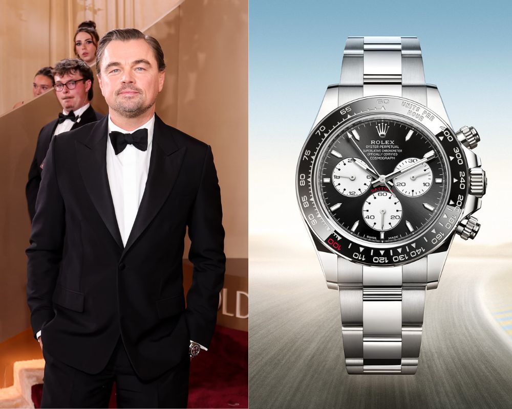 Golden Globes 2026 Leonardo di Caprio Rolex