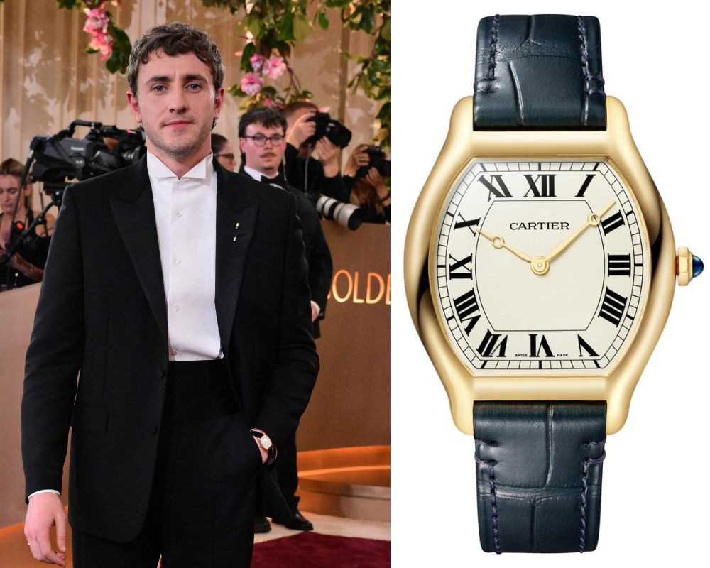 Golden Globes 2026 Paul Mescal Cartier