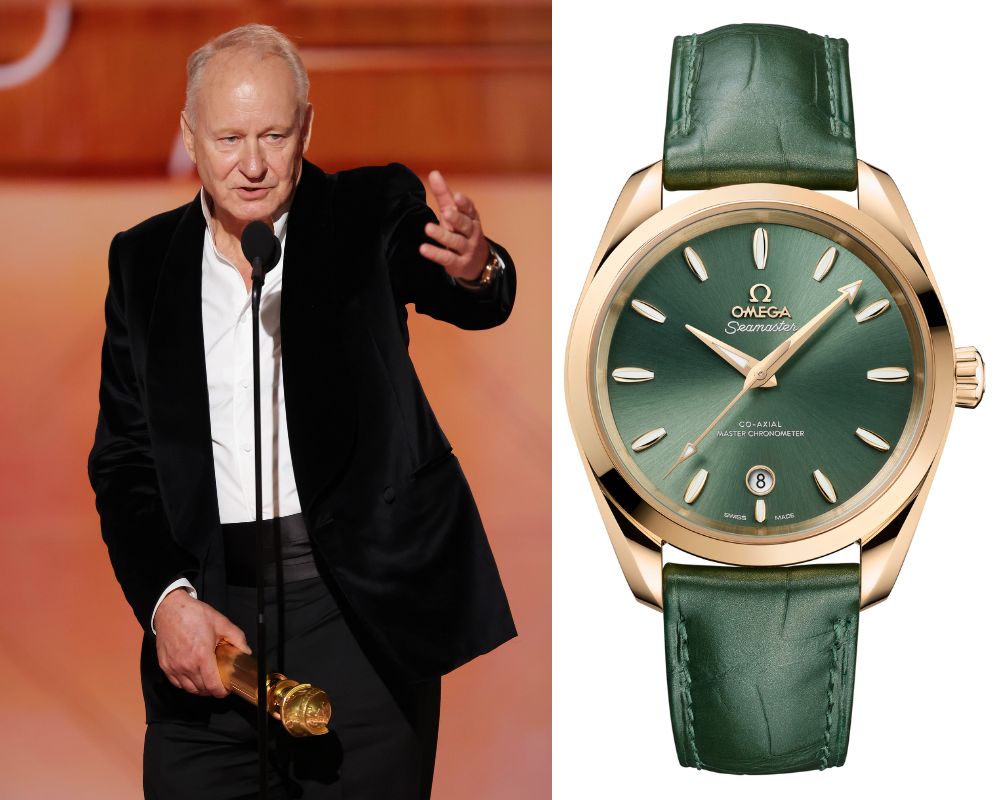 Golden Globes 2026 Stellan Skarsgard Omega
