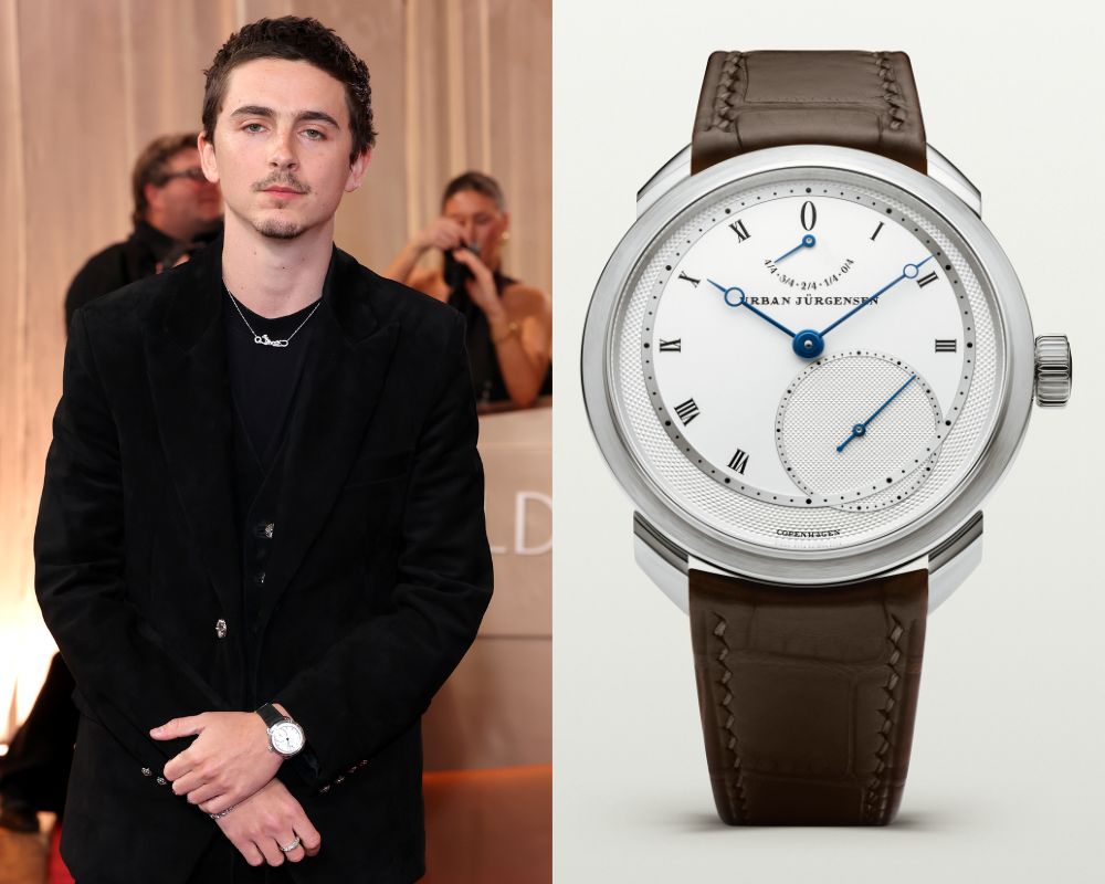 Golden Globes 2026 Timothee Chalamet Urban Jurgensen