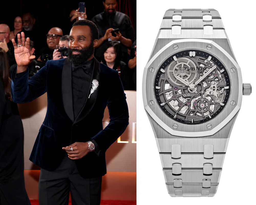 Golden Globes 2026 Tramell Tillman Audemars Piguet