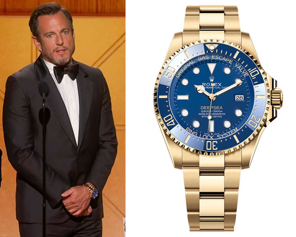 Golden Globes 2026 Will Arnet Rolex