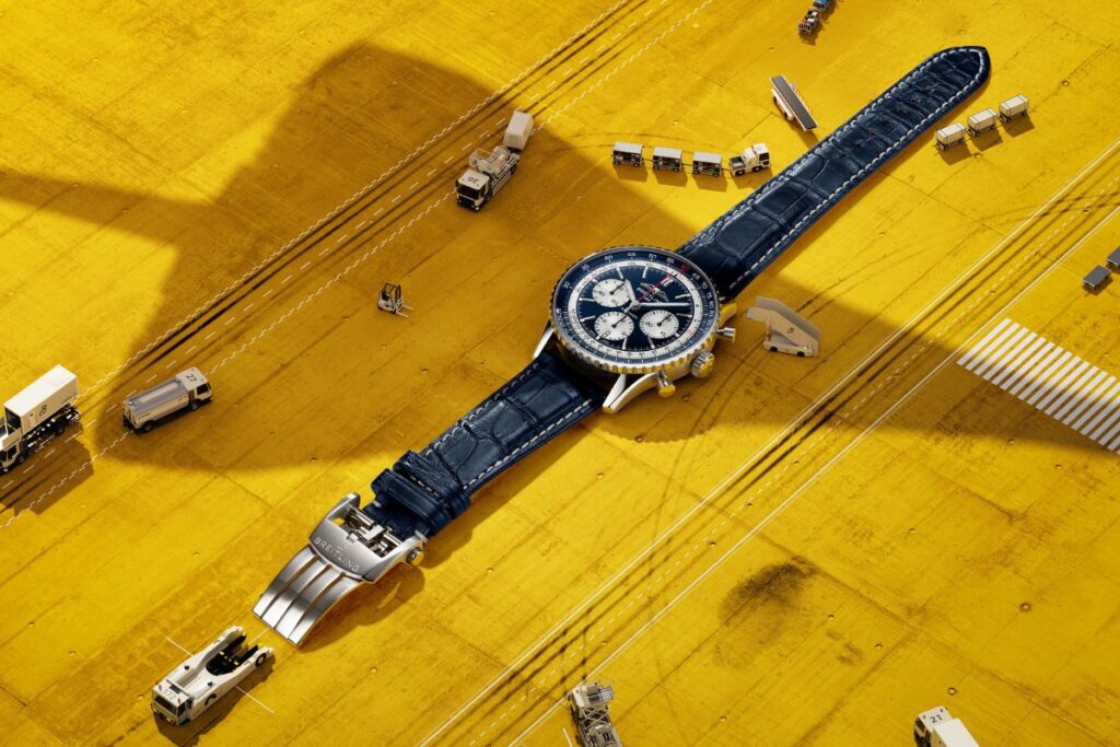 Breitling Navitimer Tribute to Concorde fond