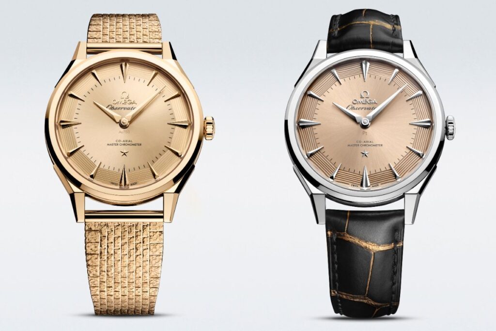 OMEGA Constellation Observatory gold and platinum