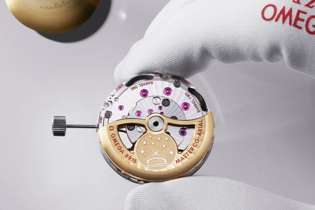 Omega Caliber 8915 Master Chronometer Moonshine gold