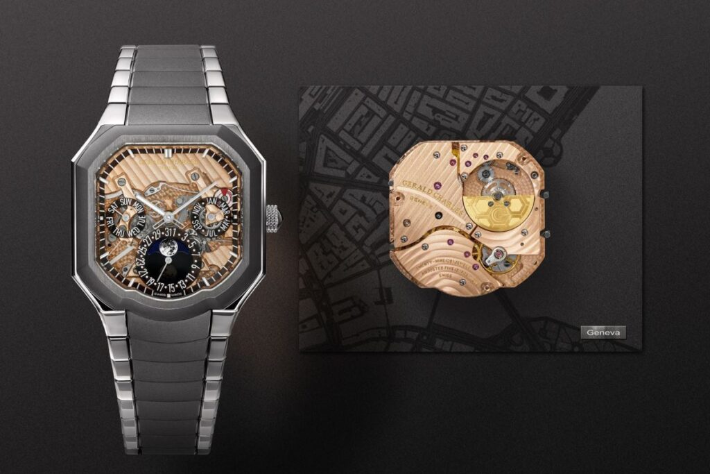 Gerald Charles Masterlink Perpetual Calendar and movement