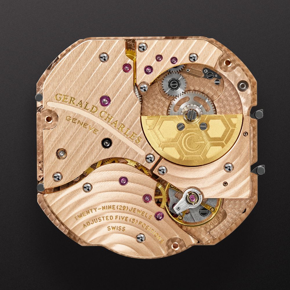 Gerald Charles Masterlink Perpetual Calendar movement back