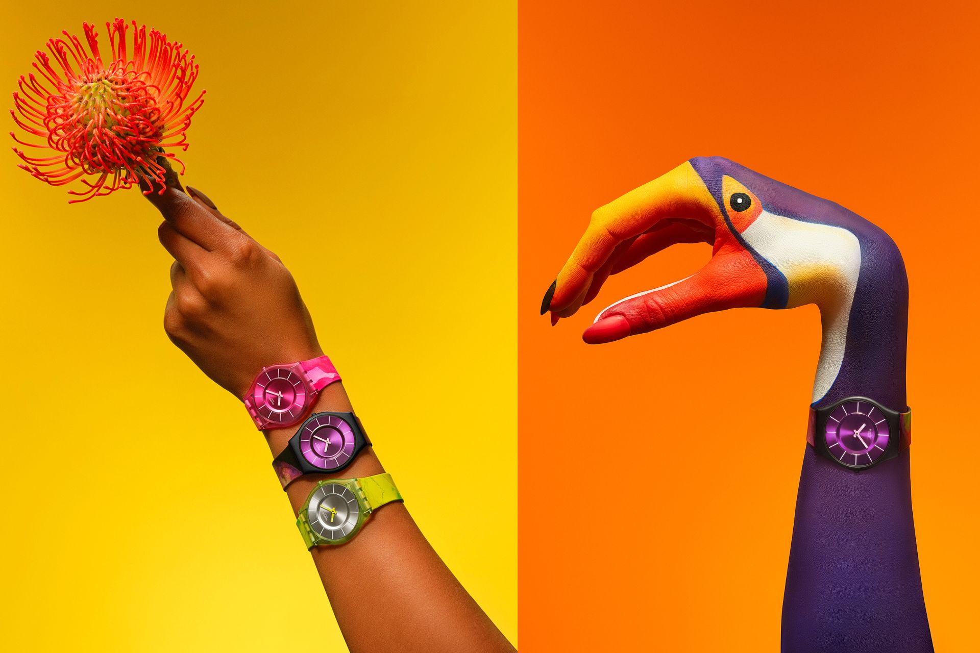 Swatch Painted Paradise Skin